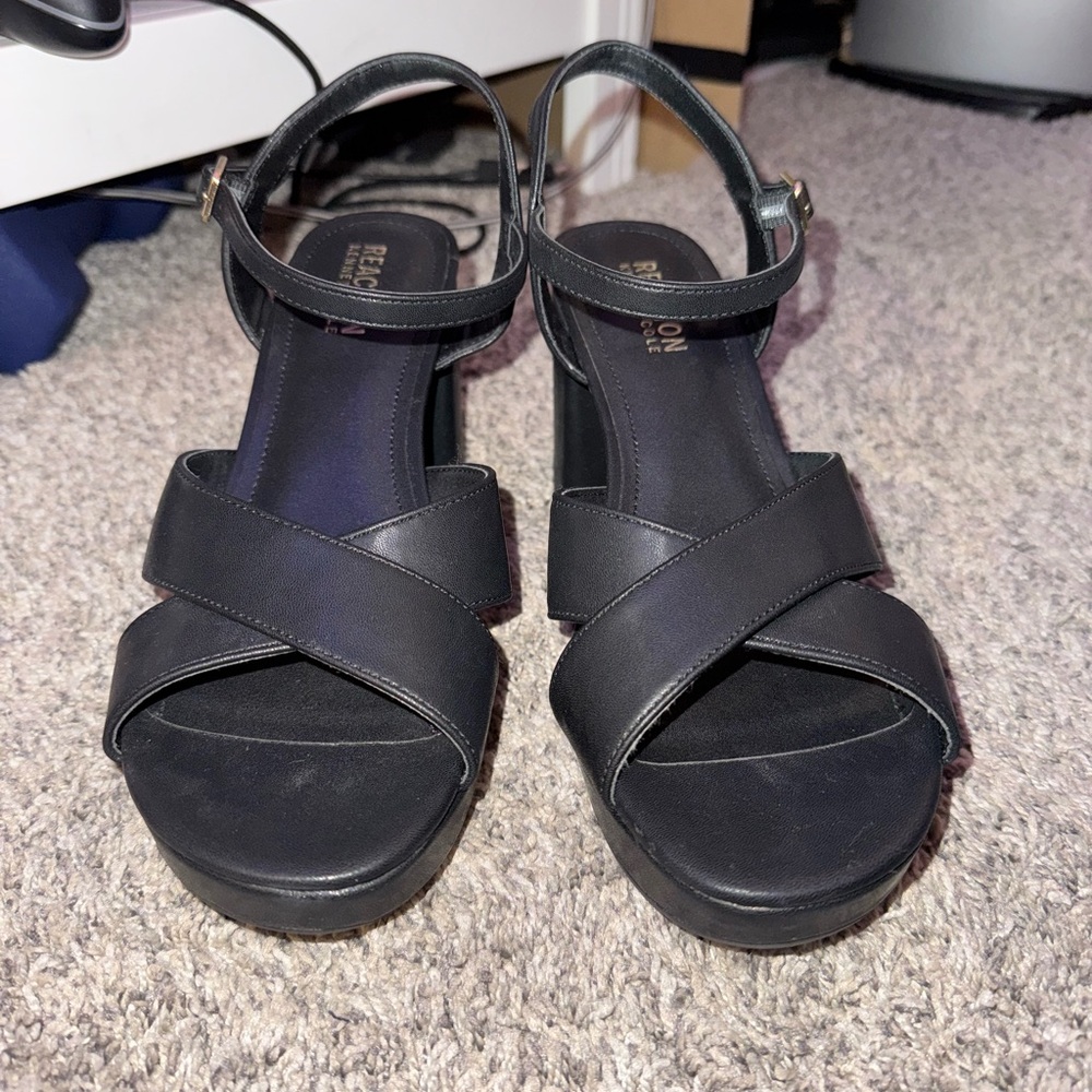 Kenneth Cole Black Heels